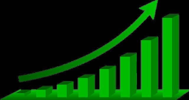 évolution du trafic d'un site web