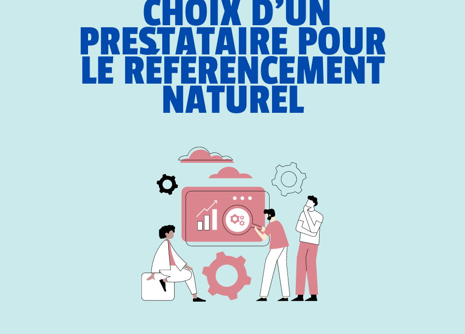 illustration de l'article sur le choix d'un prestataire pour le référencement naturel